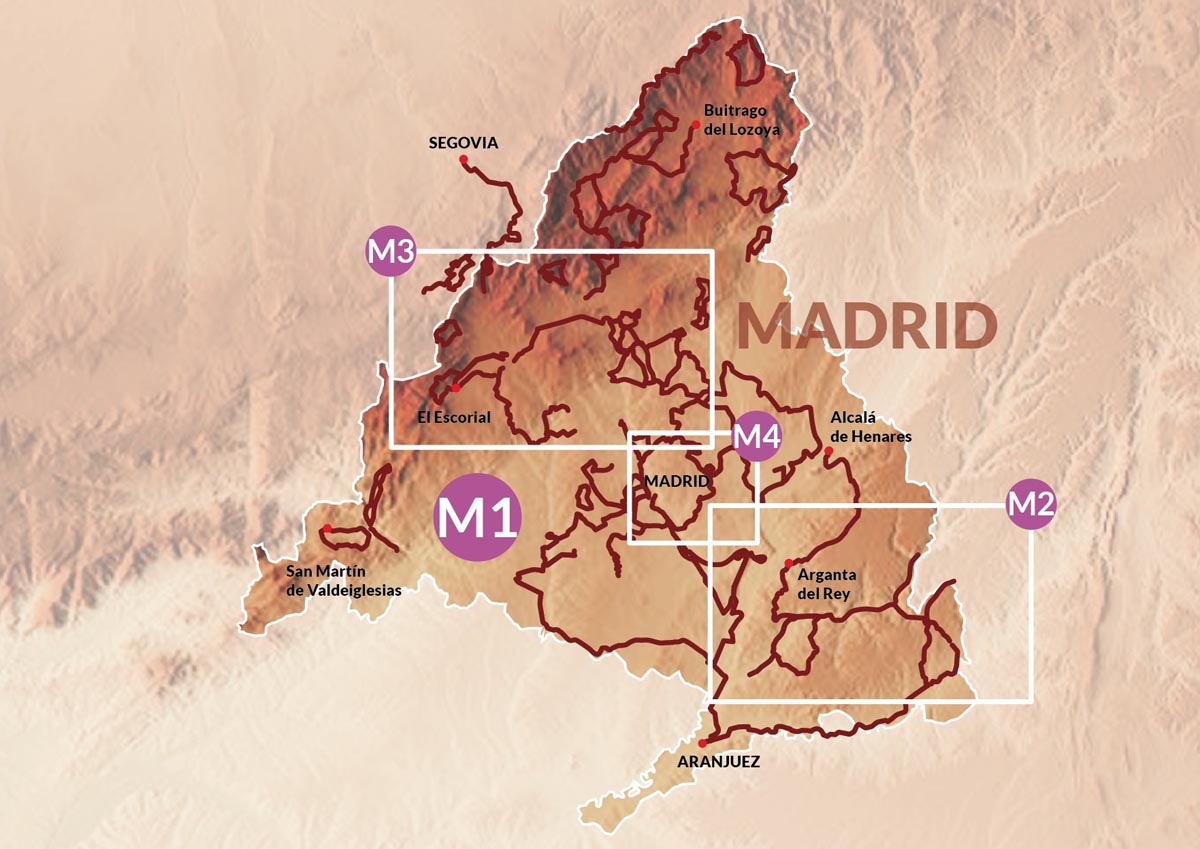 mapa madrid
